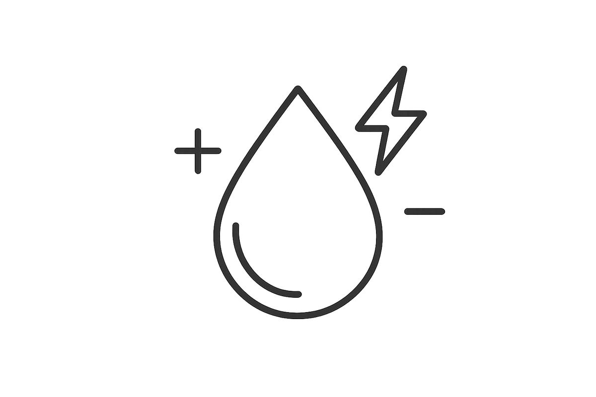 A LINE ICON OF HYDRATION & ELECTROLYTES
